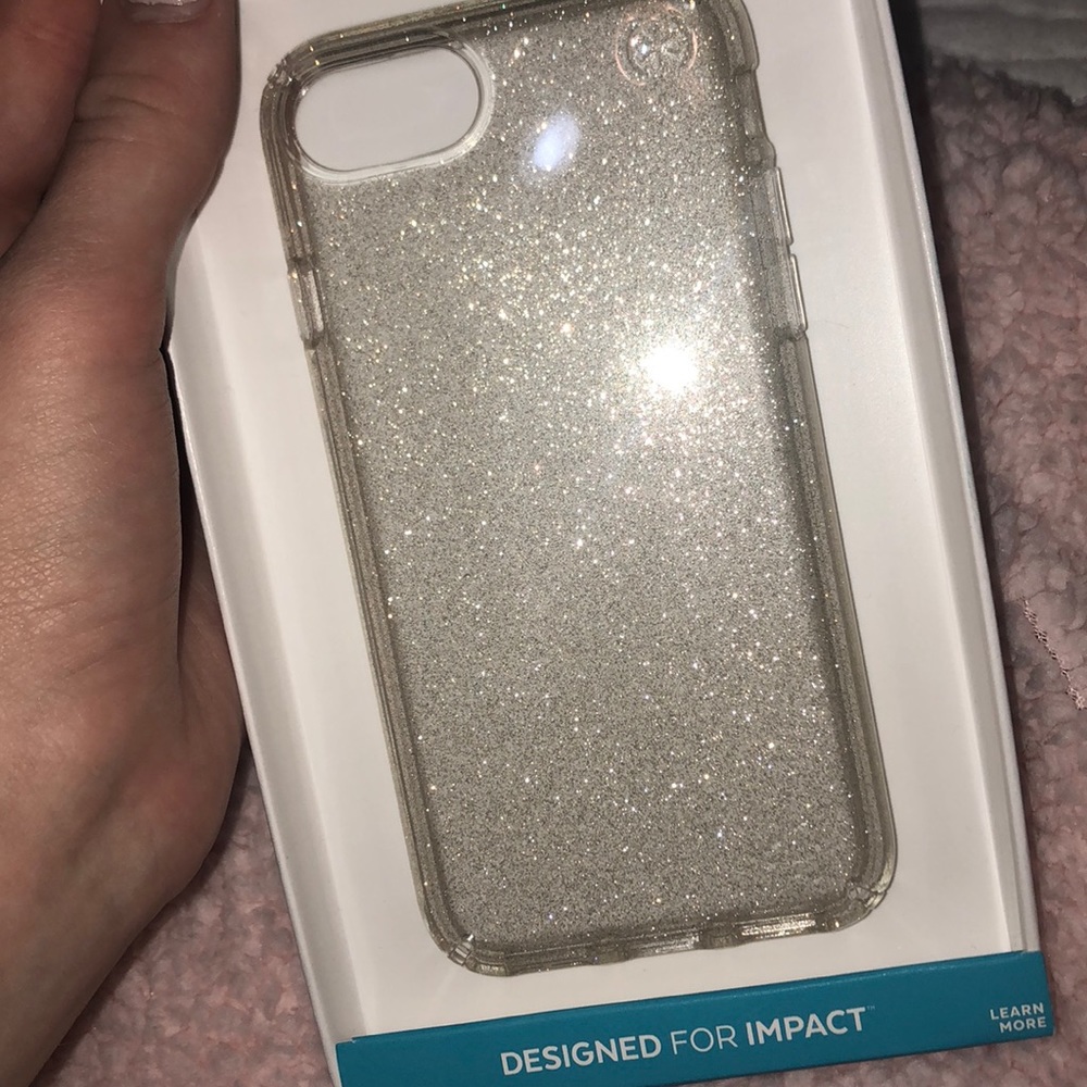 Brand new ✨✨Speck clear and glitter IPhone 7 case
